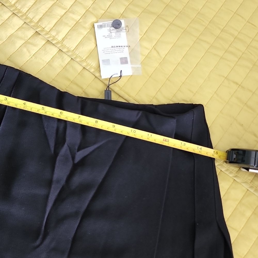 Burberry skirt uniform Back Pleated Wrap Front New With Tags - Picture 12 of 12
